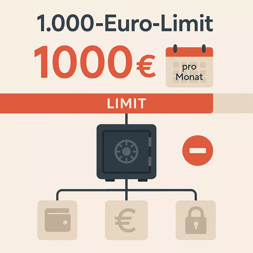 1000 Euro Einzahlungslimit pro Monat bei Sportwetten - Gesetzliche Obergrenze