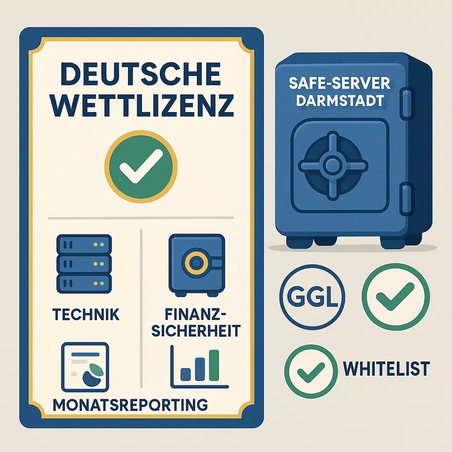 Deutsche Wettlizenz Anforderungen GGL - Technische und finanzielle Auflagen